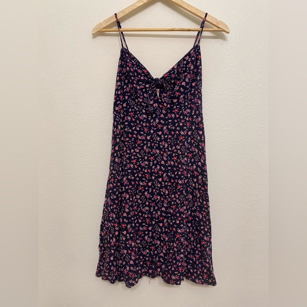 Floral Bow-Tie Dress